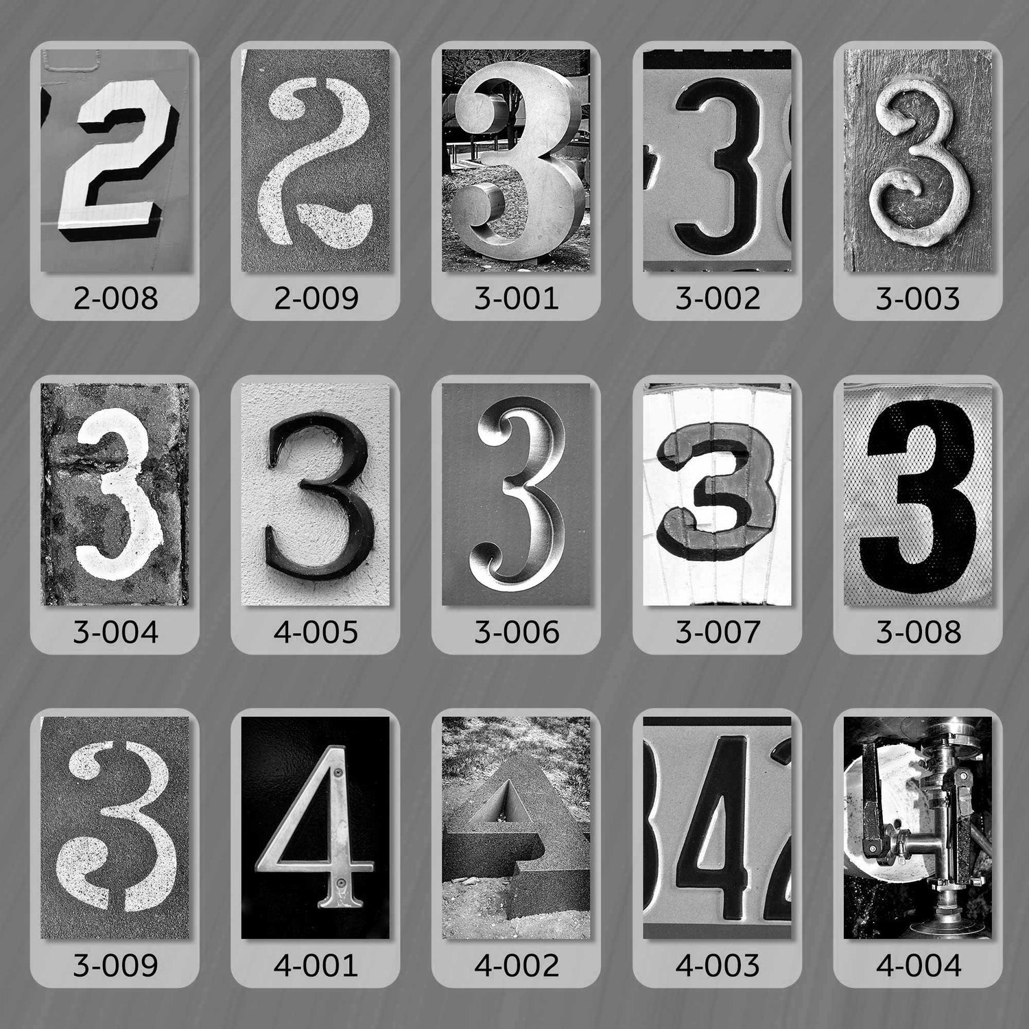 Black and White Numbers