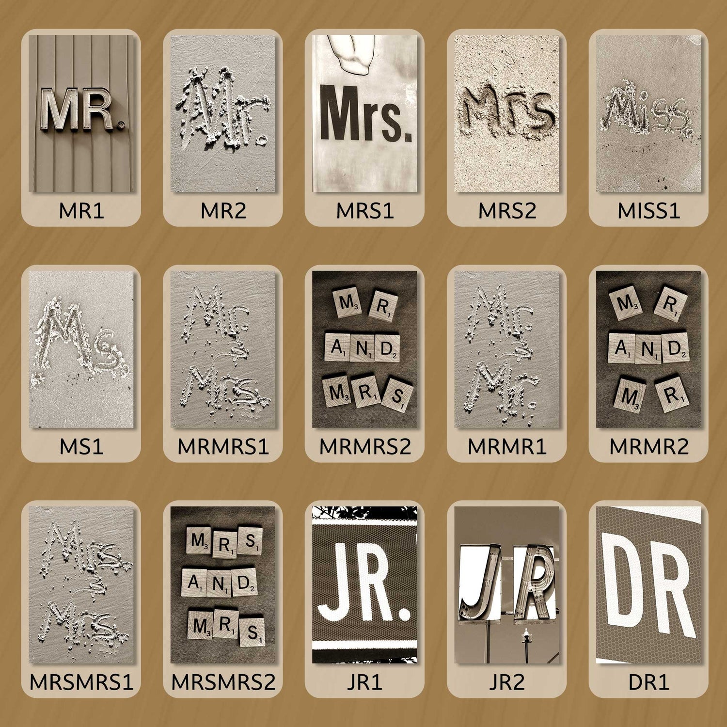 Sepia Titles