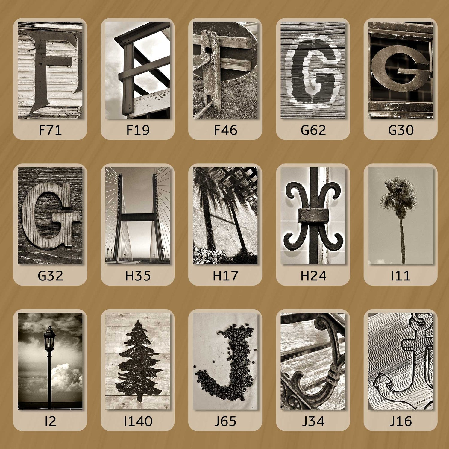 Sepia Best Selling Letters
