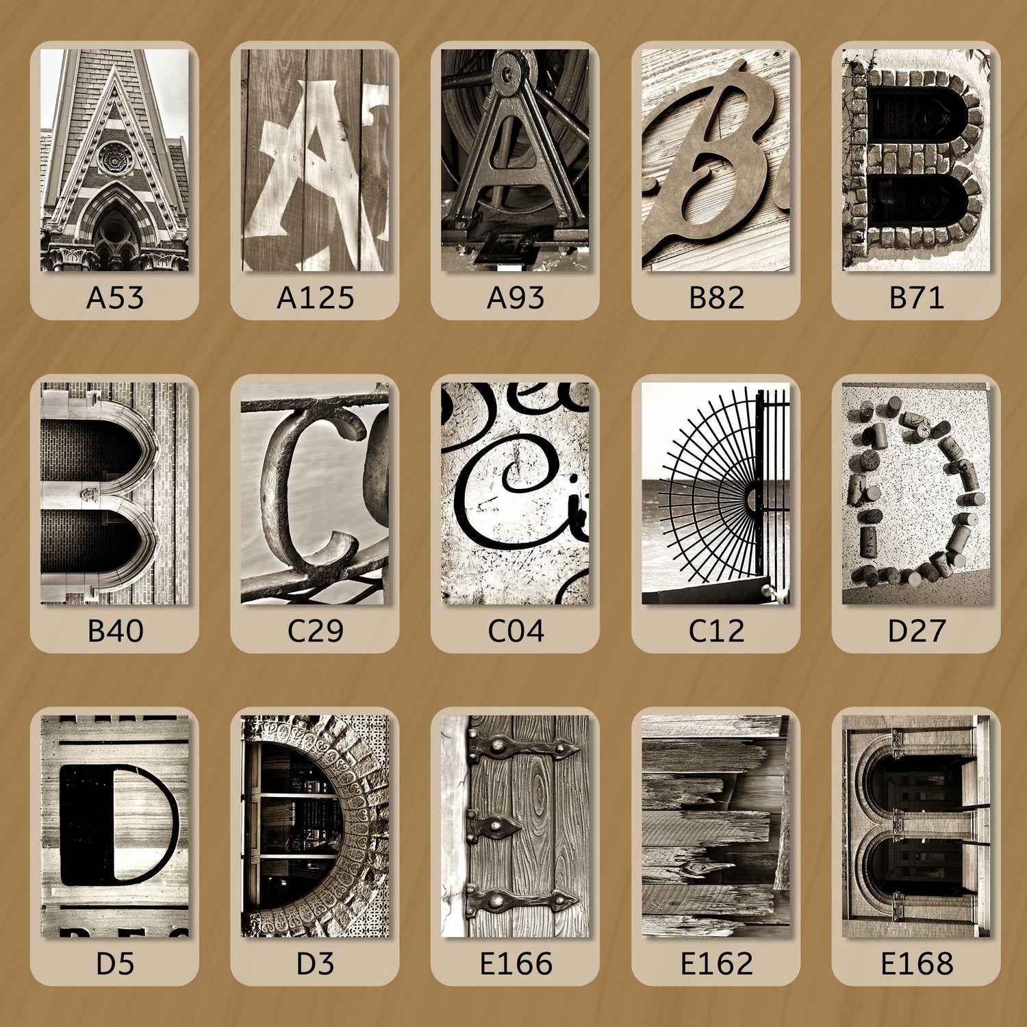 Sepia Best Selling Letters
