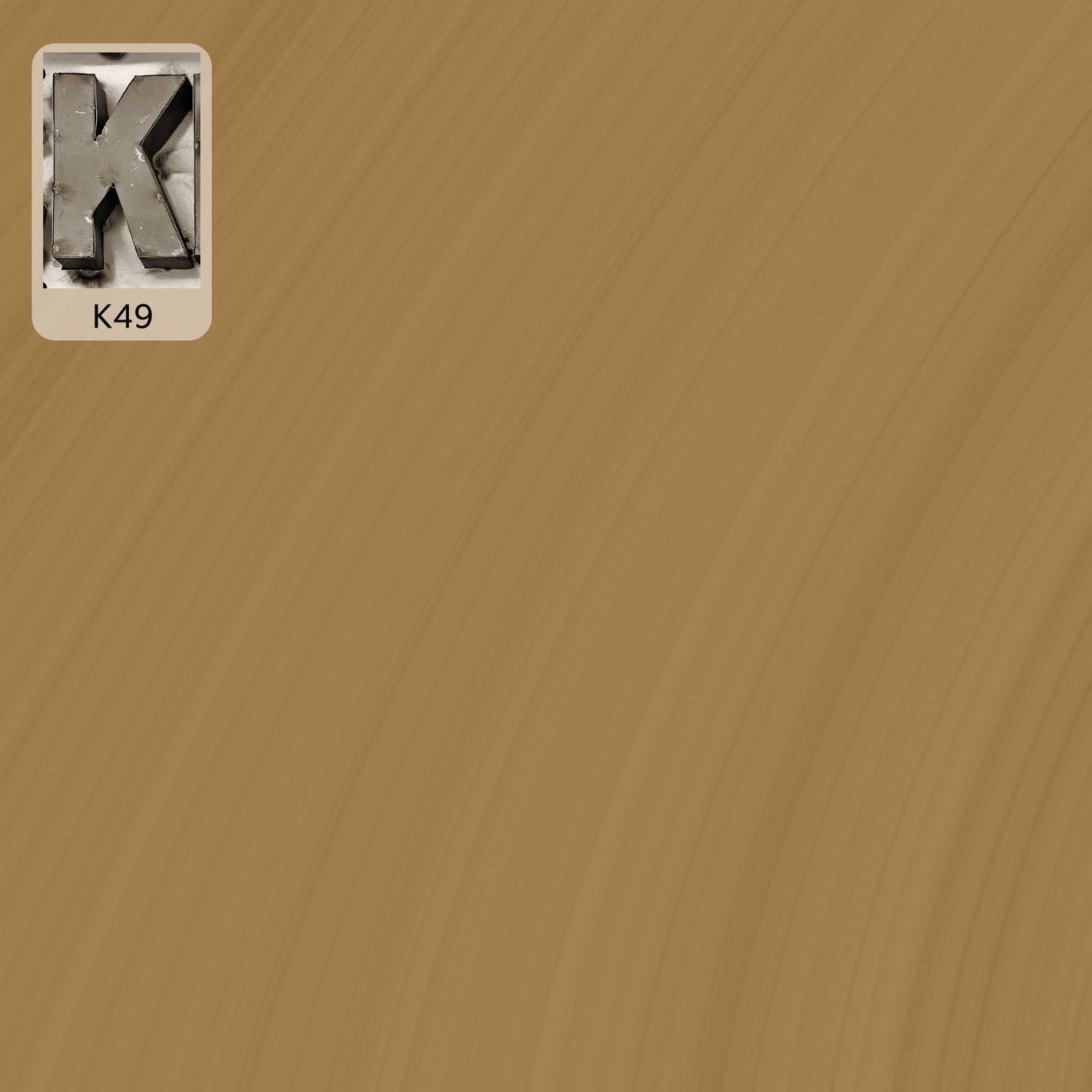 Sepia Letter K