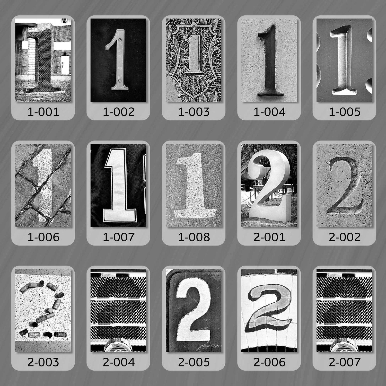 Black and White Numbers