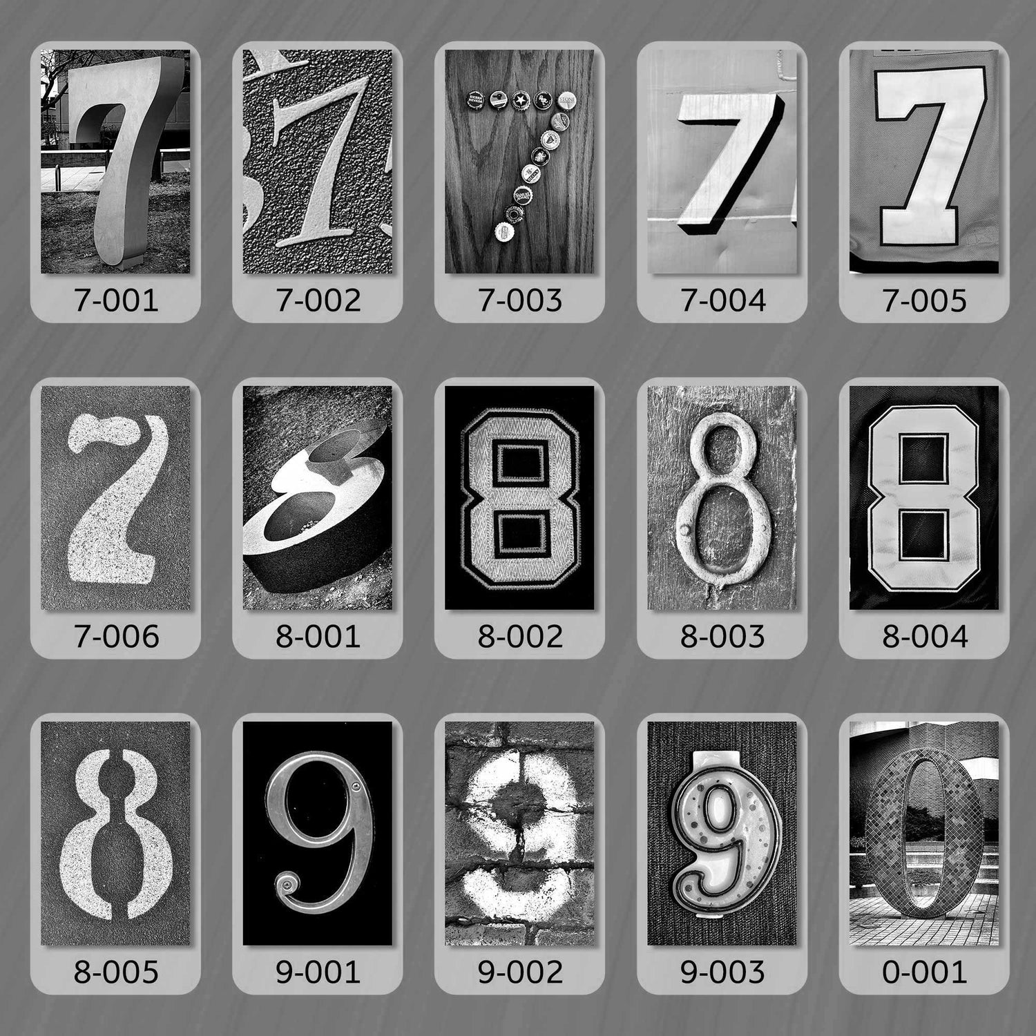Black and White Numbers