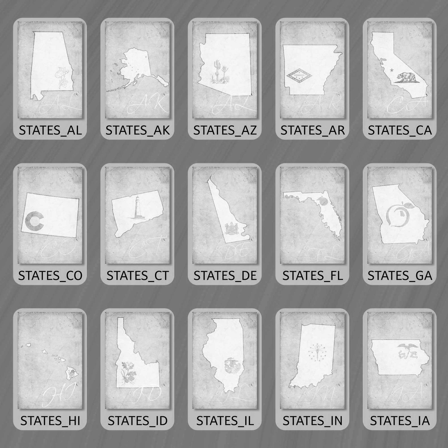 Black and White States