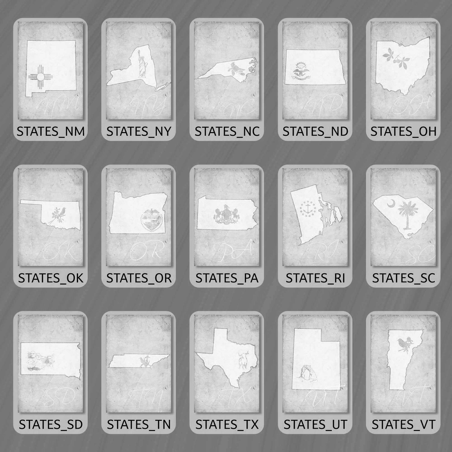 Black and White States