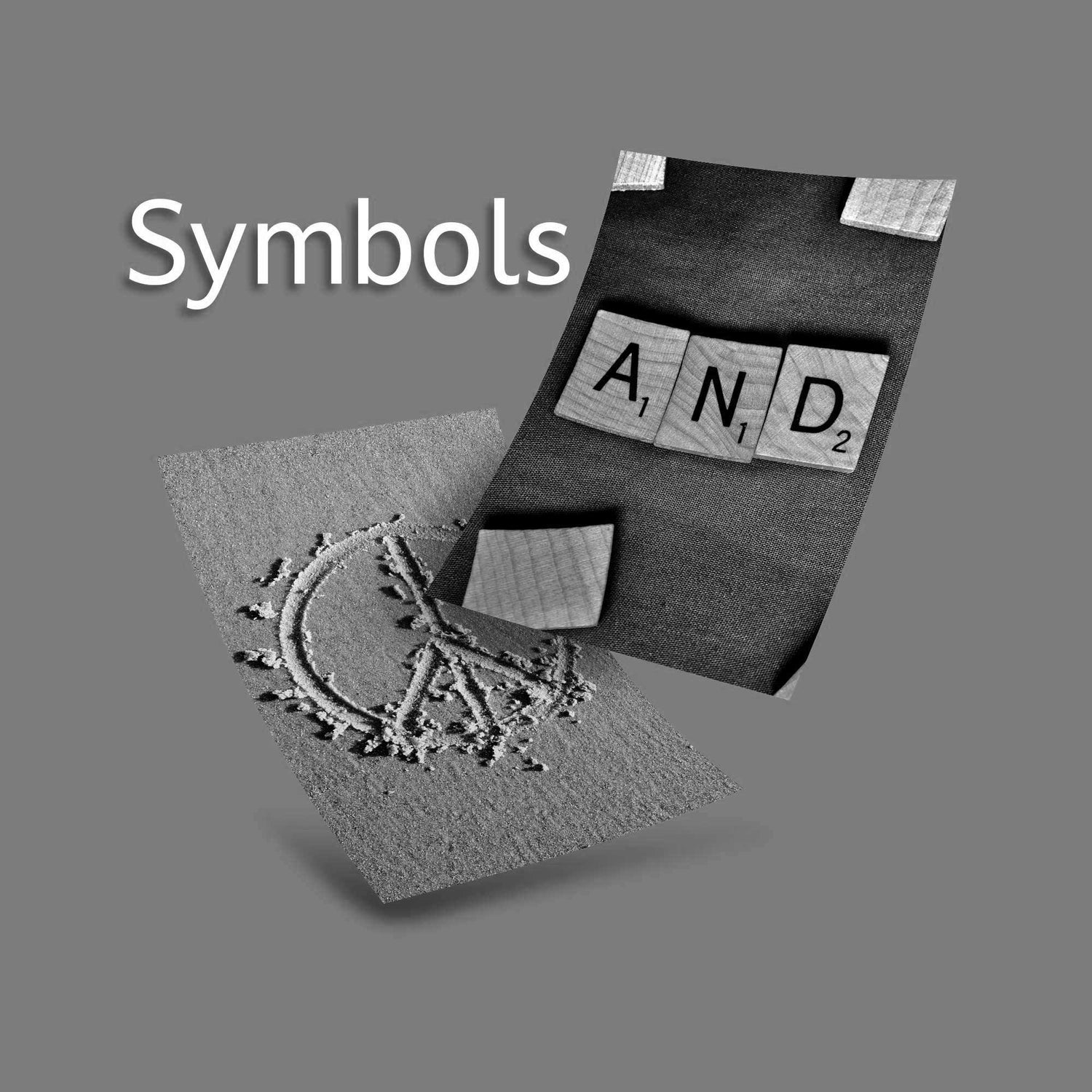Black and White Symbols