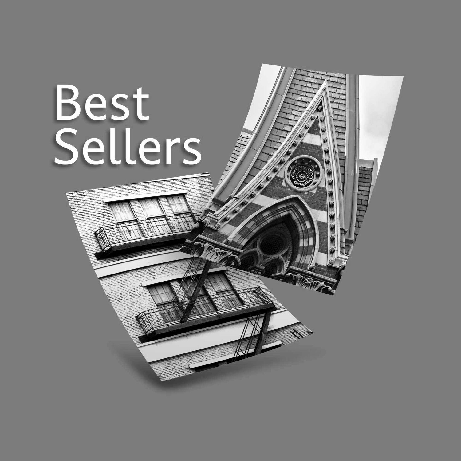 Black and White Best Selling Letters