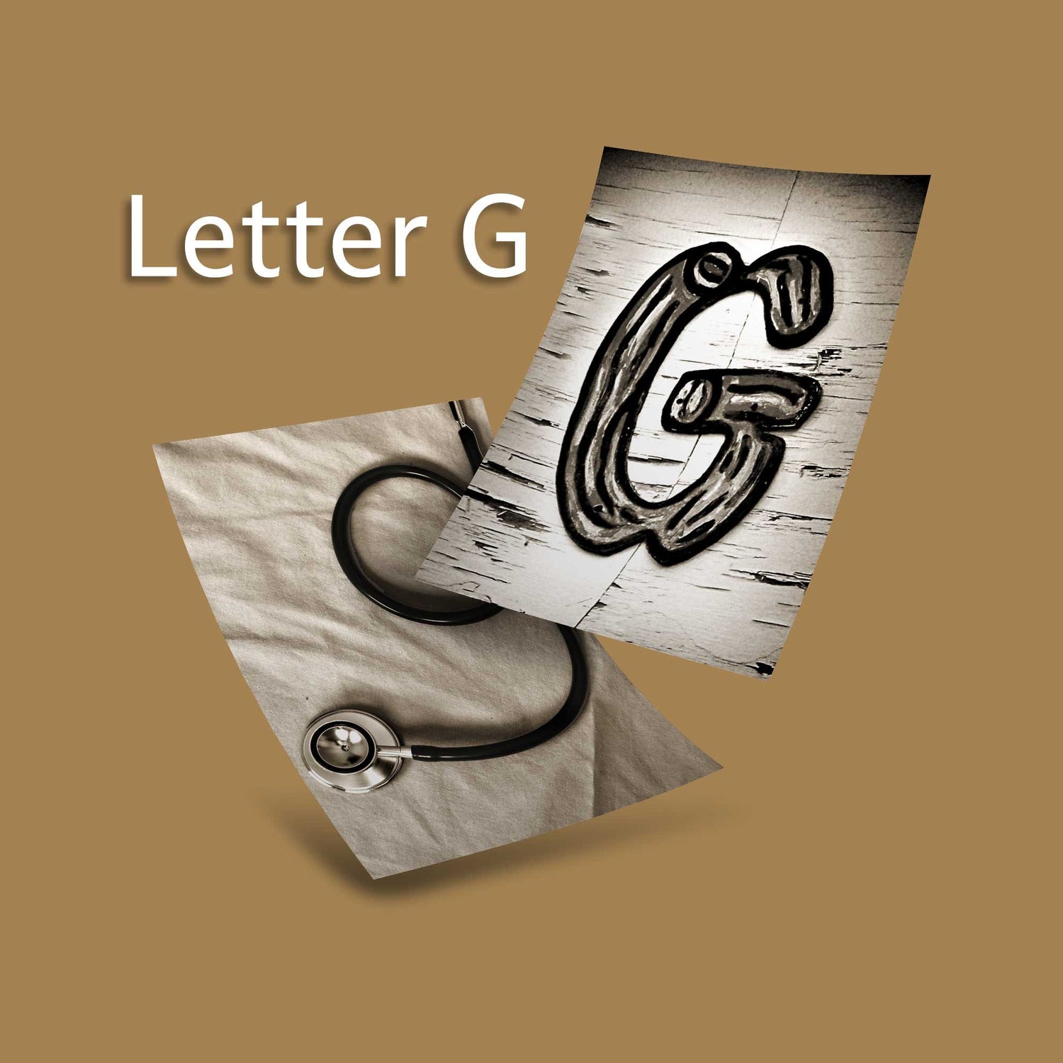 Sepia Letter G