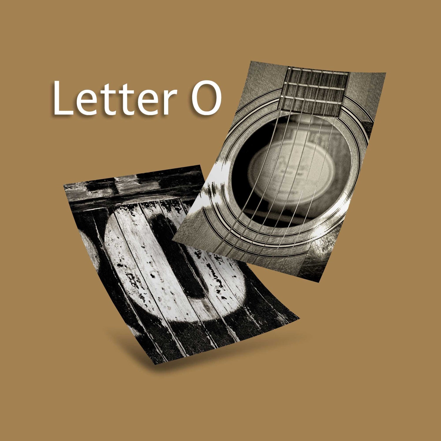 Sepia Letter O