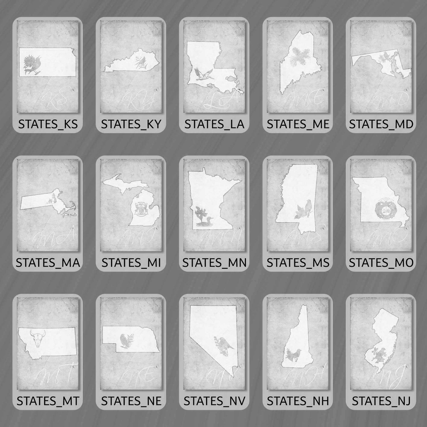 Black and White States